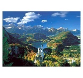 Educa Jigsaw Puzzle - Neuschwanstein and Surrounding - 5000 Pieces Educa Jigsaw Puzzle - Neuschwanstein and Surrounding - 5000 Pieces